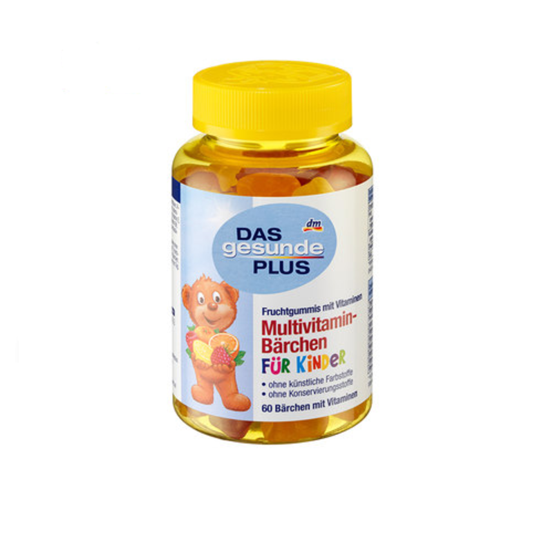 DM Das gesunde Plus 儿童小熊造型多种维生素软糖 4岁+仅需€3.49