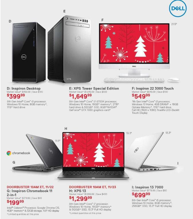 Dell戴尔2018 Black Friday黑五促销海报发布