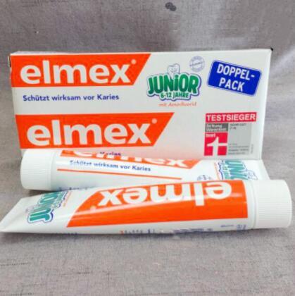 【德国BA】Elmex 易学 德国Junior儿童抗龋齿换牙牙膏 75ml（6-12岁）