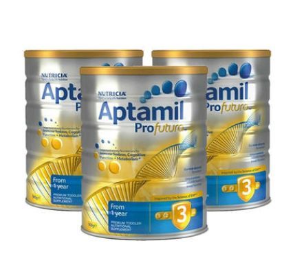 【3袋包邮装】Aptamil 爱他美 白金版3段 婴幼儿配方奶粉 31kg/袋