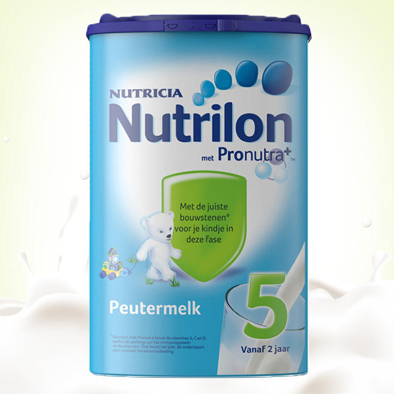 【荷兰DOD】【银联专享满减】Nutrilon牛栏/诺优能 婴幼儿5段成长配方奶粉 800g 6罐组合装