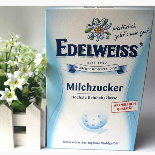【德国BA】Edelweiss 雪绒花天然乳糖 平衡称道菌群 500g