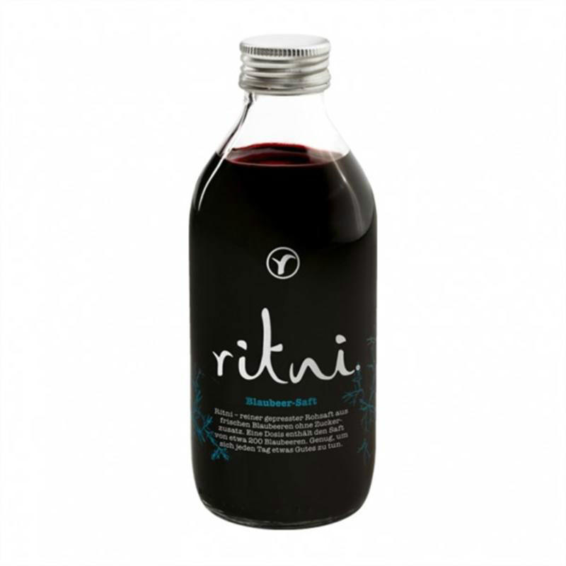 【德国BA】ritni 挪威野生蓝莓汁 260ml 富含花青素