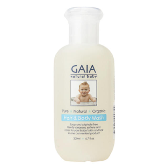 Gaia 天然婴儿洗发沐浴露2合1 200ml