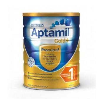【澳洲CD药房】Nutricia Aptamil 澳洲新版爱他美金装奶粉（1段） 900g	
