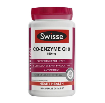 【澳洲CD药房】 Swisse 辅酶Q10胶囊 180粒（有助保护心脏）