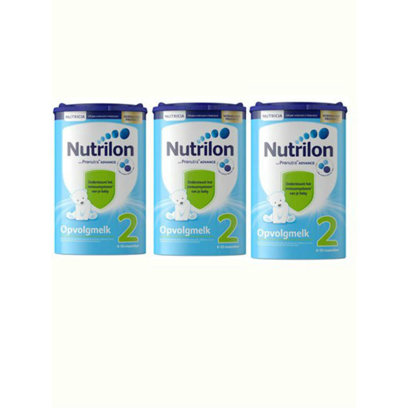 【荷兰DOD】Nutrilon 牛栏/诺优能 婴幼儿标准配方奶粉2段 3X800g 3罐装