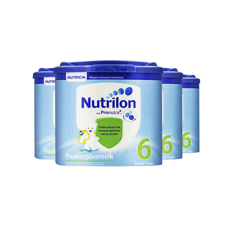 【荷兰DOD】【四罐包邮包税装】荷兰Nutrilon牛栏婴幼儿奶粉 6段 400g4 增强免疫促进发育 （3-5岁的宝