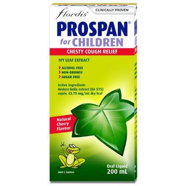 【澳洲PO药房】Flordis Prospan 常春藤糖浆 200ml （儿童适用）