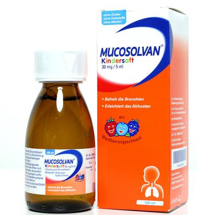 【德国BA】Mucosolvan 沐舒坦儿童糖浆 100ml（30 mg/5 ml）