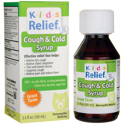 【美国Swanson】Homeolab USA 儿童感冒和流感缓解糖浆 100ml（缓解咳嗽 缓解感冒）