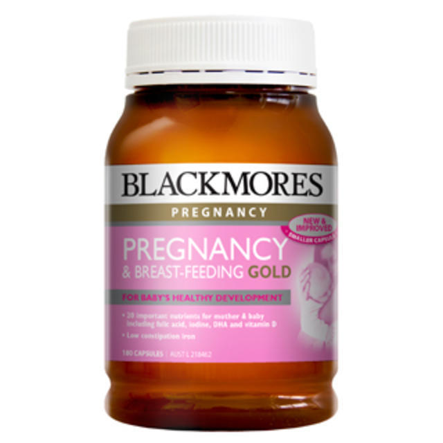 【限量到货】Blackmores 澳佳宝 孕期及哺乳黄金营养素胶囊 180粒