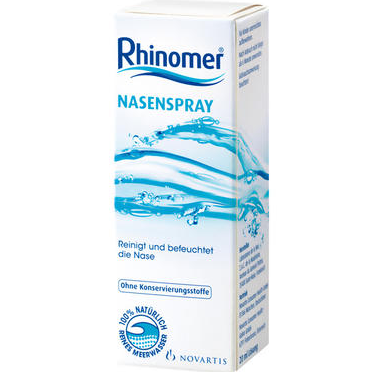 【DC德国药房】RHINOMER 纯天然海洋水鼻腔喷雾 20ml 保湿滋润清洁鼻腔 婴幼儿也适用