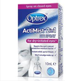 【PD新西兰药房】Optrex 2合1眼部外用喷雾 10ml（缓解干燥敏感、抗疲劳明目）