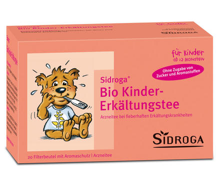 【德国BA】Sidroga有机儿童感冒茶 20袋