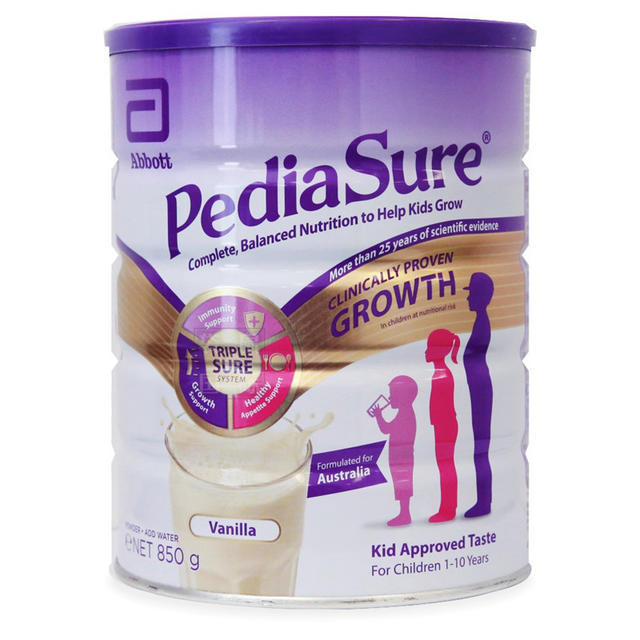 【新包装】PediaSure 雅培 小安素儿童营养奶粉 850g（助1-10岁孩子长高）