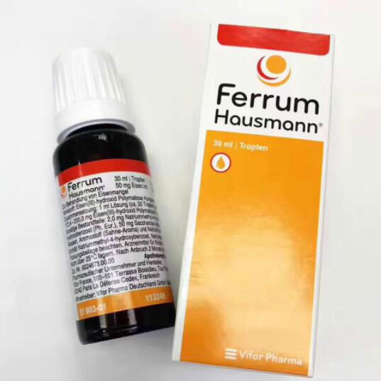 【德国BA】Ferrum Hausmann 早产儿婴幼儿童孕妇 补铁滴剂 30ml