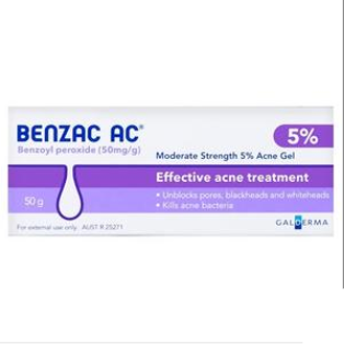 【PD新西兰药房】Benzac 5%温和控油去痘凝胶 50g