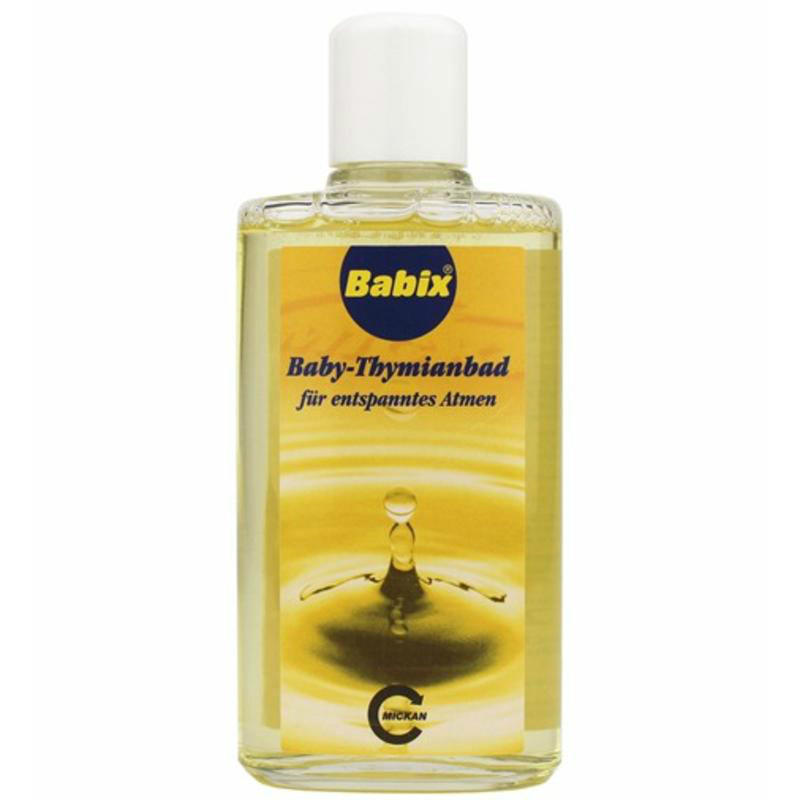 【德国BA】Babix baby 百里香宝宝婴幼儿沐浴精油 125ml特价：€5.99 约47元