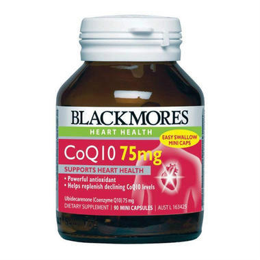 【澳洲PO药房】Blackmores 澳佳宝 辅酶Q10保护心血管营养素 90粒x75mg