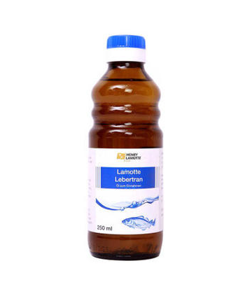 【德国BA】Lamotte 婴幼儿天然深海鱼肝油DHA 富含维生素D 促进钙吸收 250ml 特价：€7.78约61元