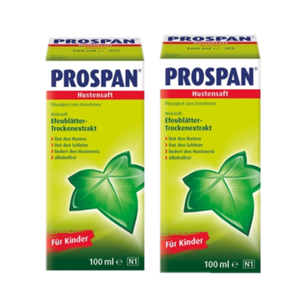 【德国BA】Prospan 小绿叶婴幼儿糖浆 2瓶装