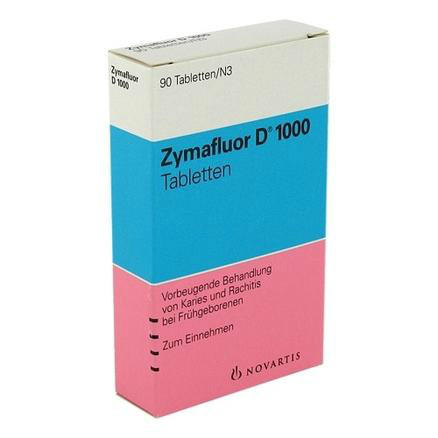 【德国BA】Zymafluor D 1000 婴幼儿维生素D 90片