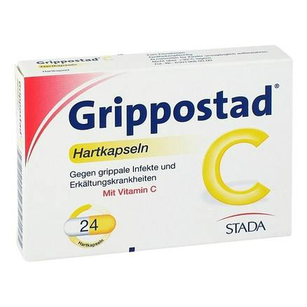 【德国BA】Grippostad 维C止咳消炎退烧胶囊 24粒