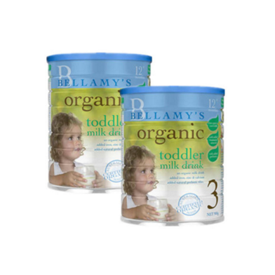 【新人用券免邮】Bellamy's 贝拉米 有机婴幼儿配方奶粉 3段 900g 2罐装
