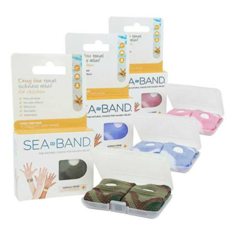 【荷兰DOD】Sea-Band 儿童专用防晕止吐手环 （ 晕车/晕机/晕船） 2对