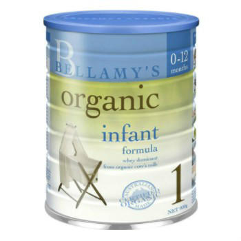【澳洲CD药房】【嗯哼同款】Bellamy's 贝拉米 有机婴幼儿配方奶粉 （1段） 0-12个月 900g