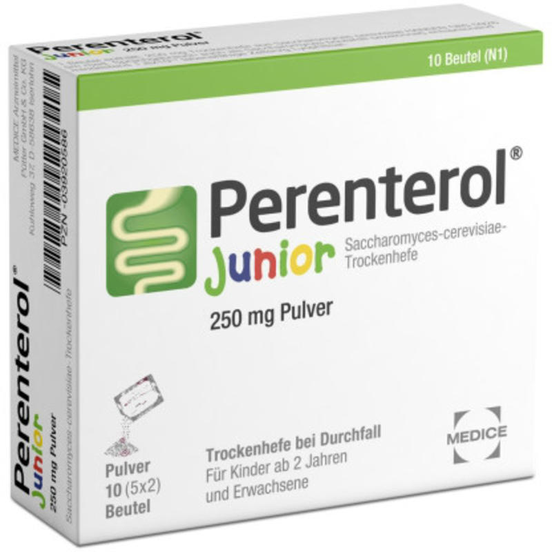 【德国BA】PERENTEROL 儿童止泻天然酵母粉 （2岁以上适用） 10包
