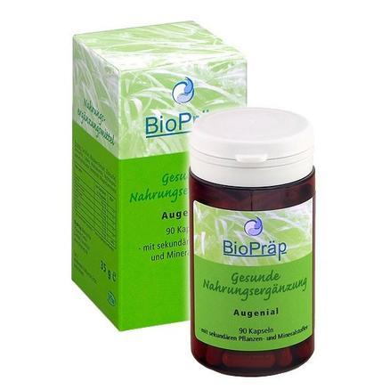 【德国BA】BioPräp 儿童成人有机蓝莓叶黄素护眼胶囊 90粒