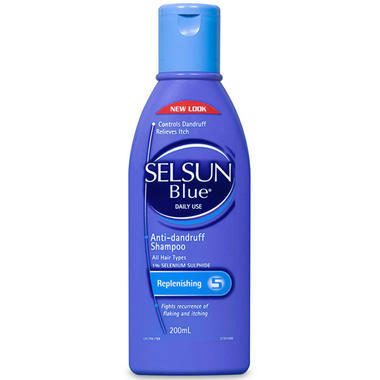 【澳洲PO药房】Selsun Blue 去屑保湿洗发露 200ml