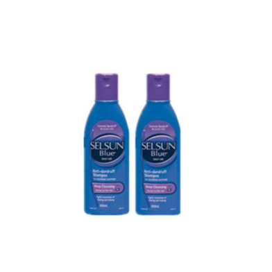 【超值组合】Selsun Blue 蓝瓶 去屑洗发水（适合偏油性发质） 200ml 2瓶装
