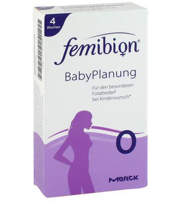 Femibion 伊维安 备孕早期维生素孕妇专用叶酸片