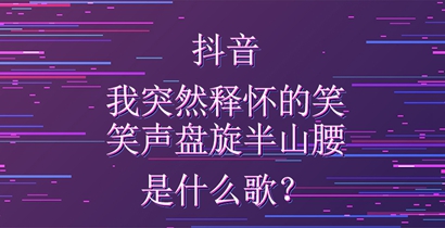 抖音我突然释怀的笑笑声盘旋半山腰是什么歌？